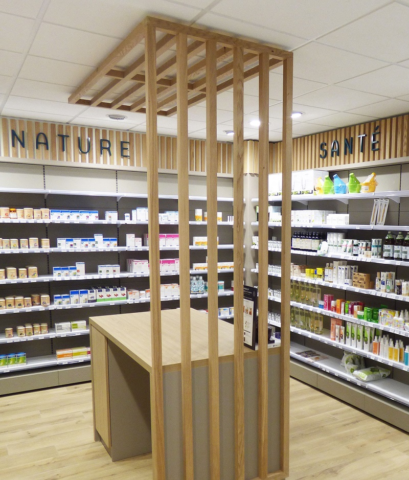 mobilier-bois-pharmacie