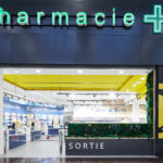 Façade pharmacie réagencée