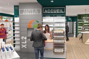 Réaménagement de pharmacie