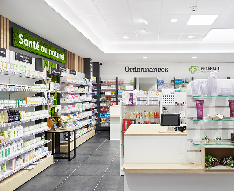 Réalisation de pharmacie