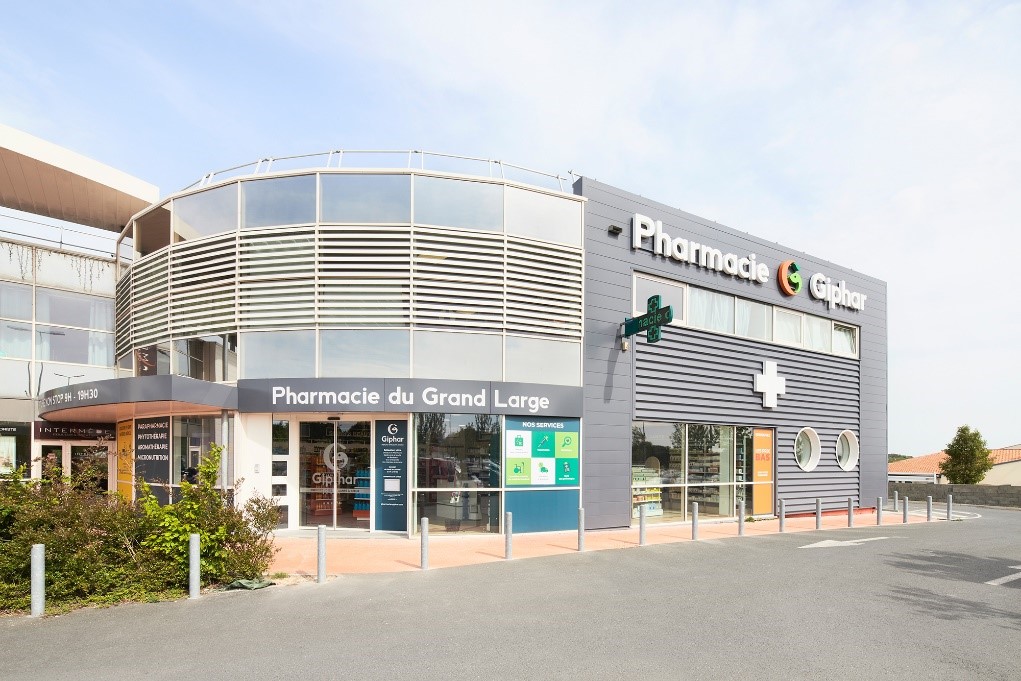 Réalisation relooking pharmacie