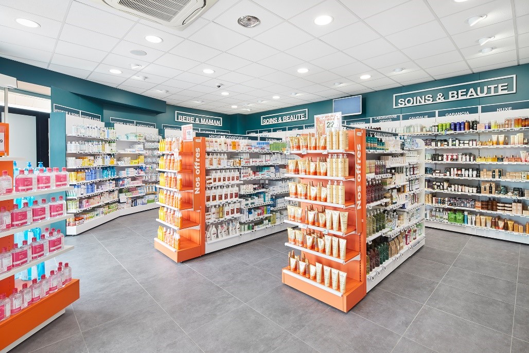 Réalisation relooking pharmacie