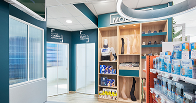 cabine espace orthopédie pharmacie