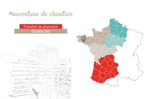 Ouverture chantier à Caudan