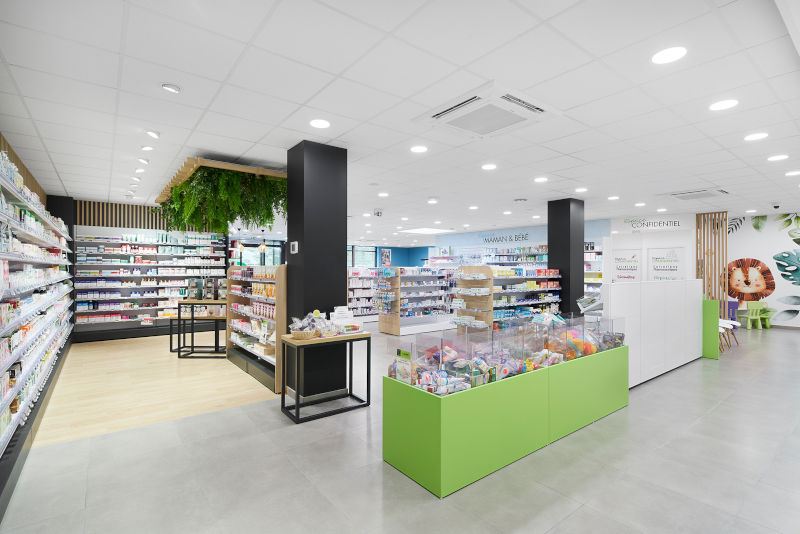 Agencement pharmacie à Lyon