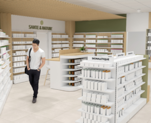 Agencement de pharmacie : la pharmacie Saint-Martin de Gourdon se modernise