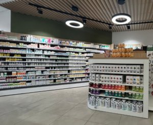 Agencement de pharmacie