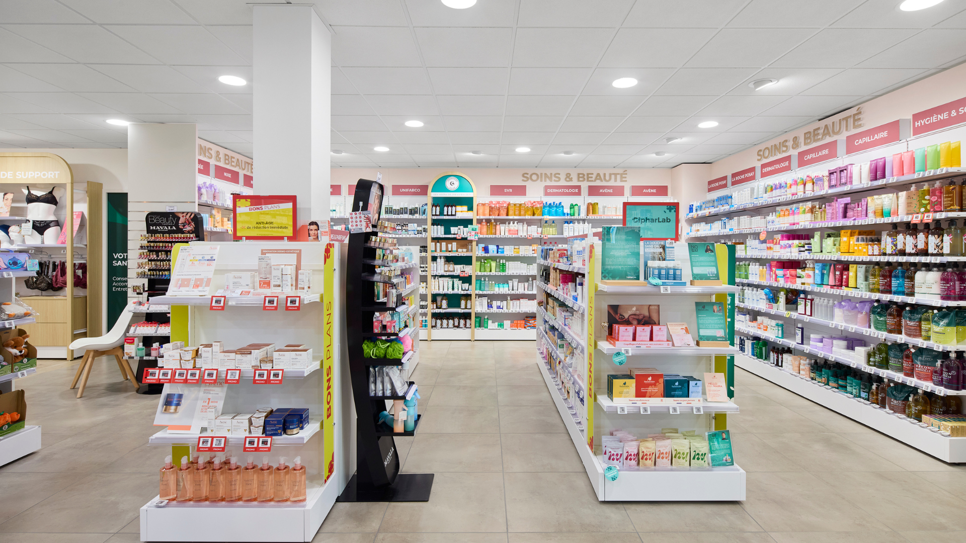 agrandissement pharmacie