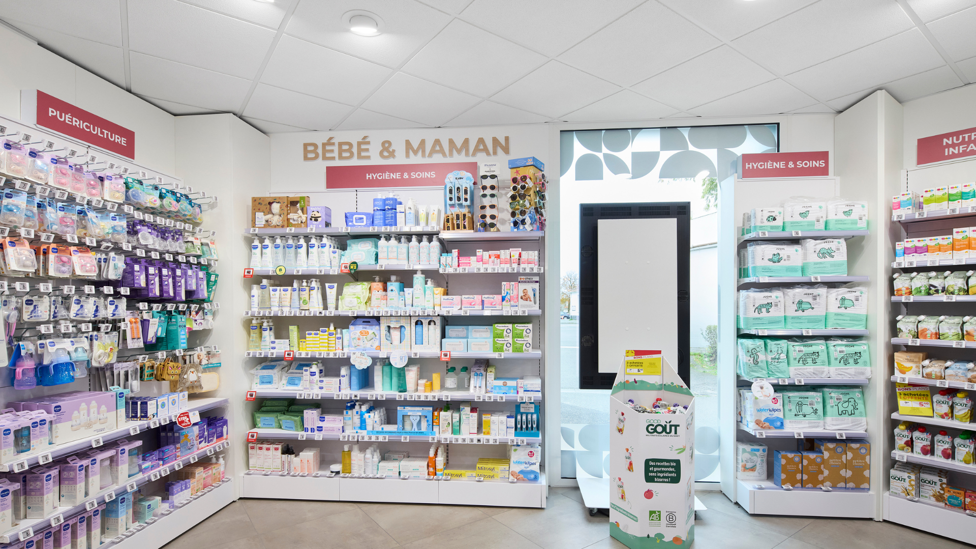 agrandissement pharmacie