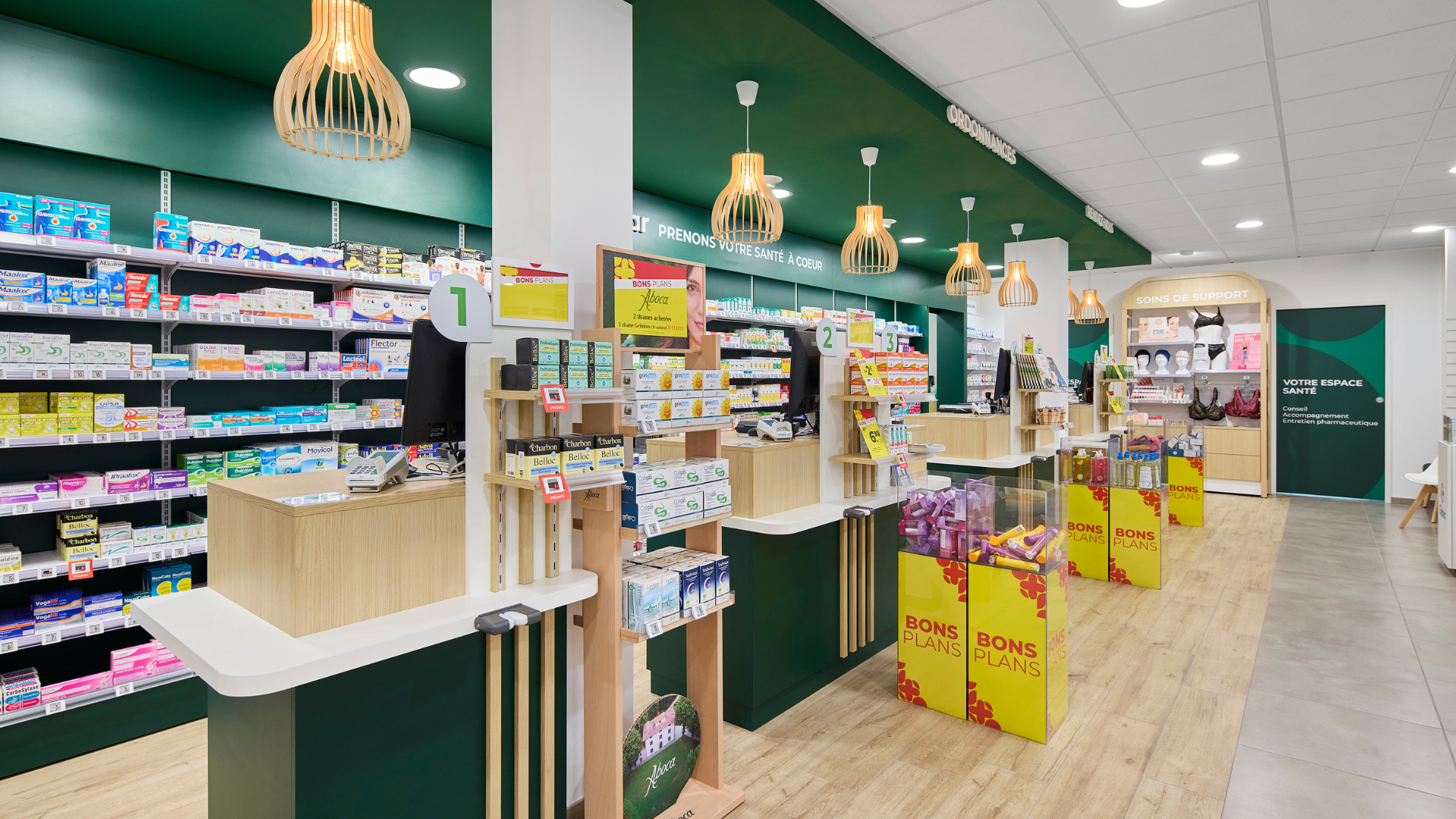 agrandissement pharmacie