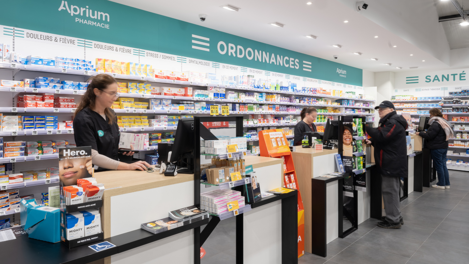 Agencement pharmacie : la transformation de la Pharmacie de la Gare à Sainte-Geneviève-des-Bois