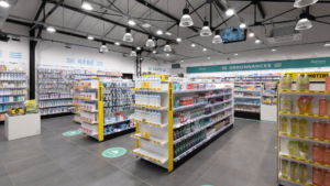 Gondole pharmacie